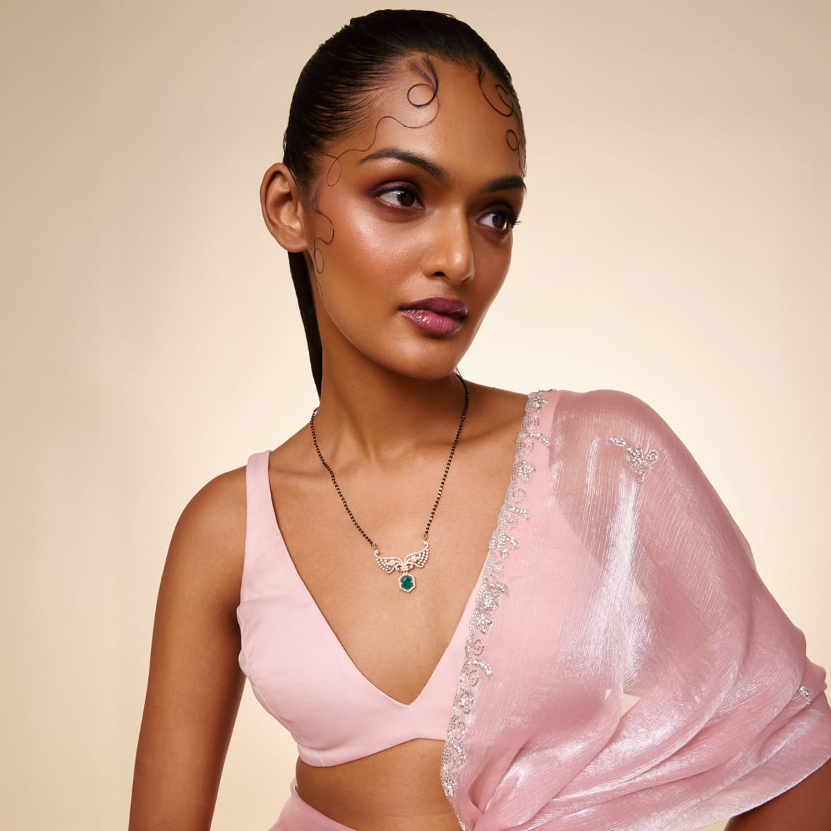 Zircon Mangalsutra Zircon Mangalsutra 198965
