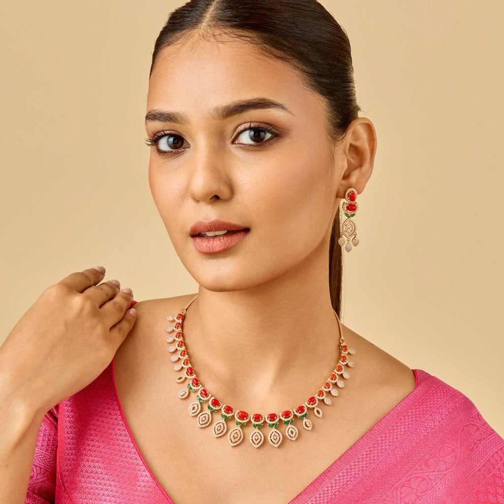 Zircon Necklace Zircon Necklace 185538