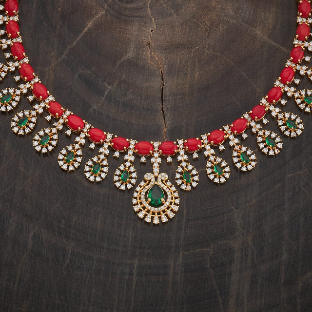 Zircon Necklace Zircon Necklace 186526