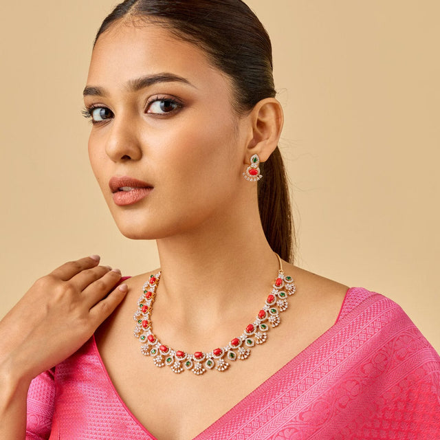 Zircon Necklace Zircon Necklace 184657