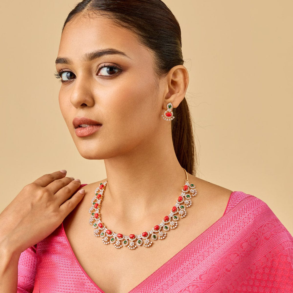 Zircon Necklace Zircon Necklace 184657