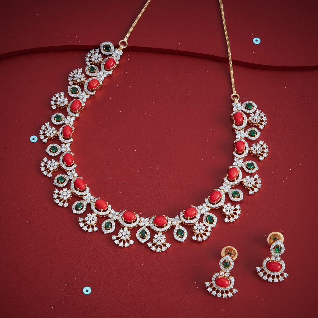 Zircon Necklace Zircon Necklace 184657