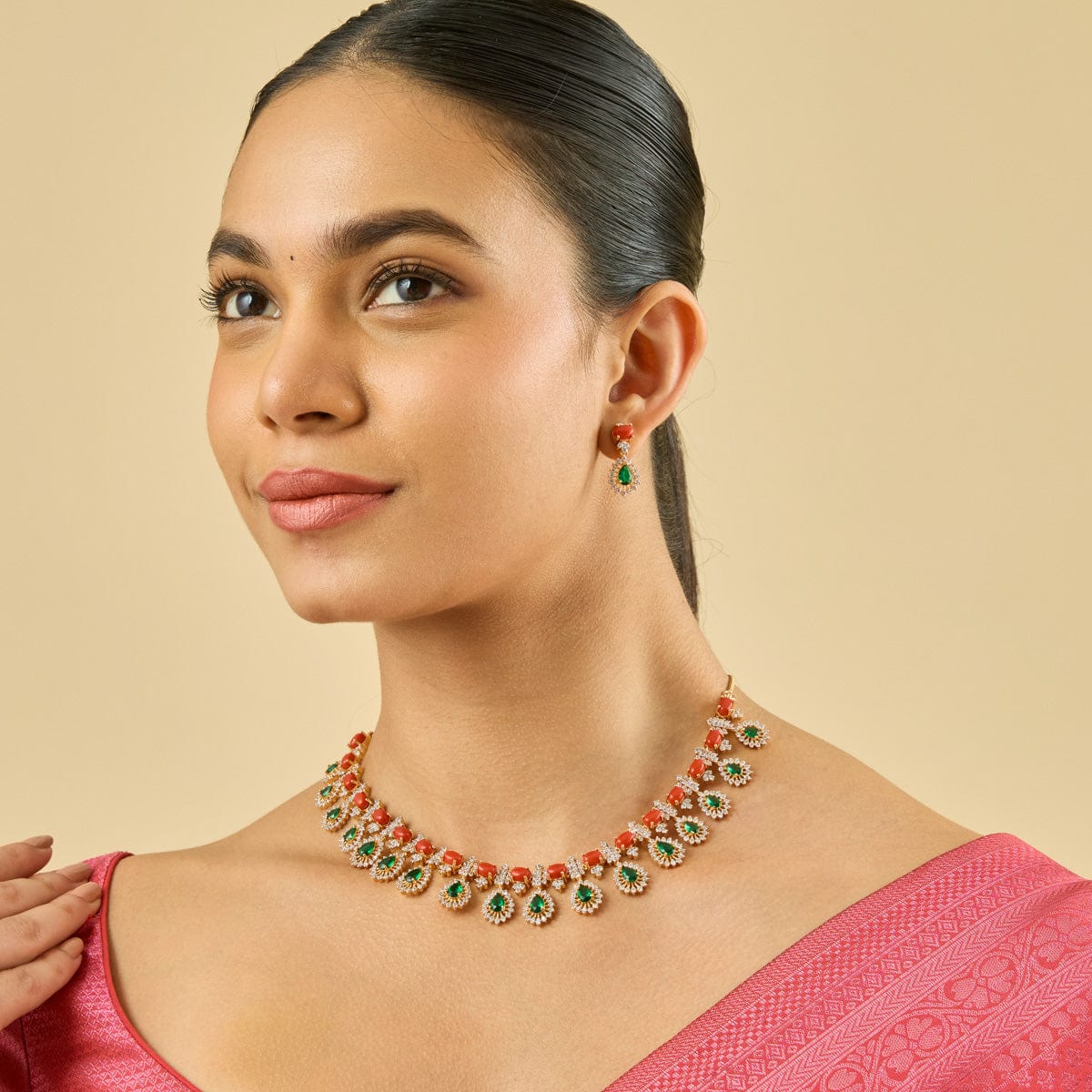 Zircon Necklace Zircon Necklace 184658