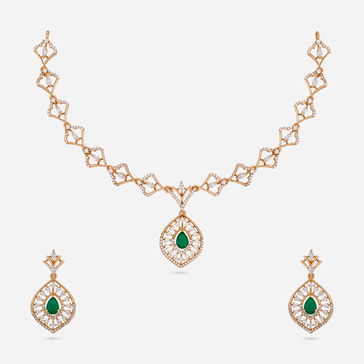 Zircon Necklace Zircon Necklace 190921