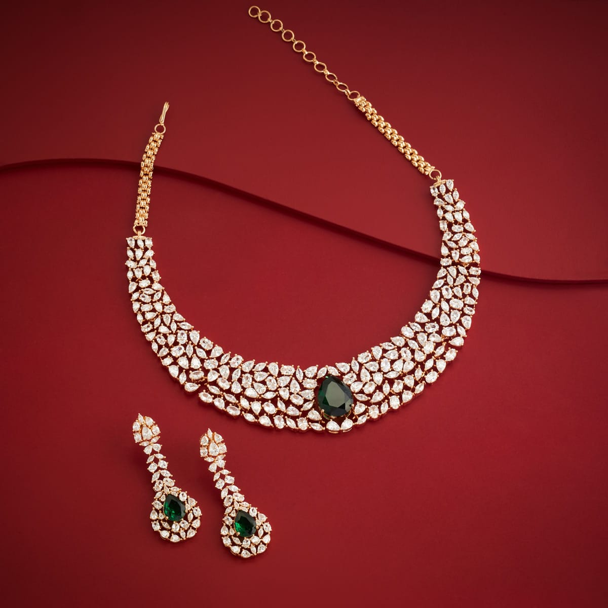 Zircon Necklace Zircon Necklace 200503