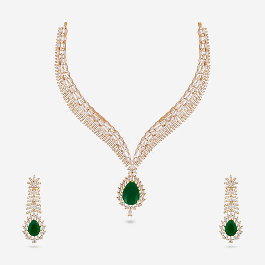 Zircon Necklace Zircon Necklace 202643