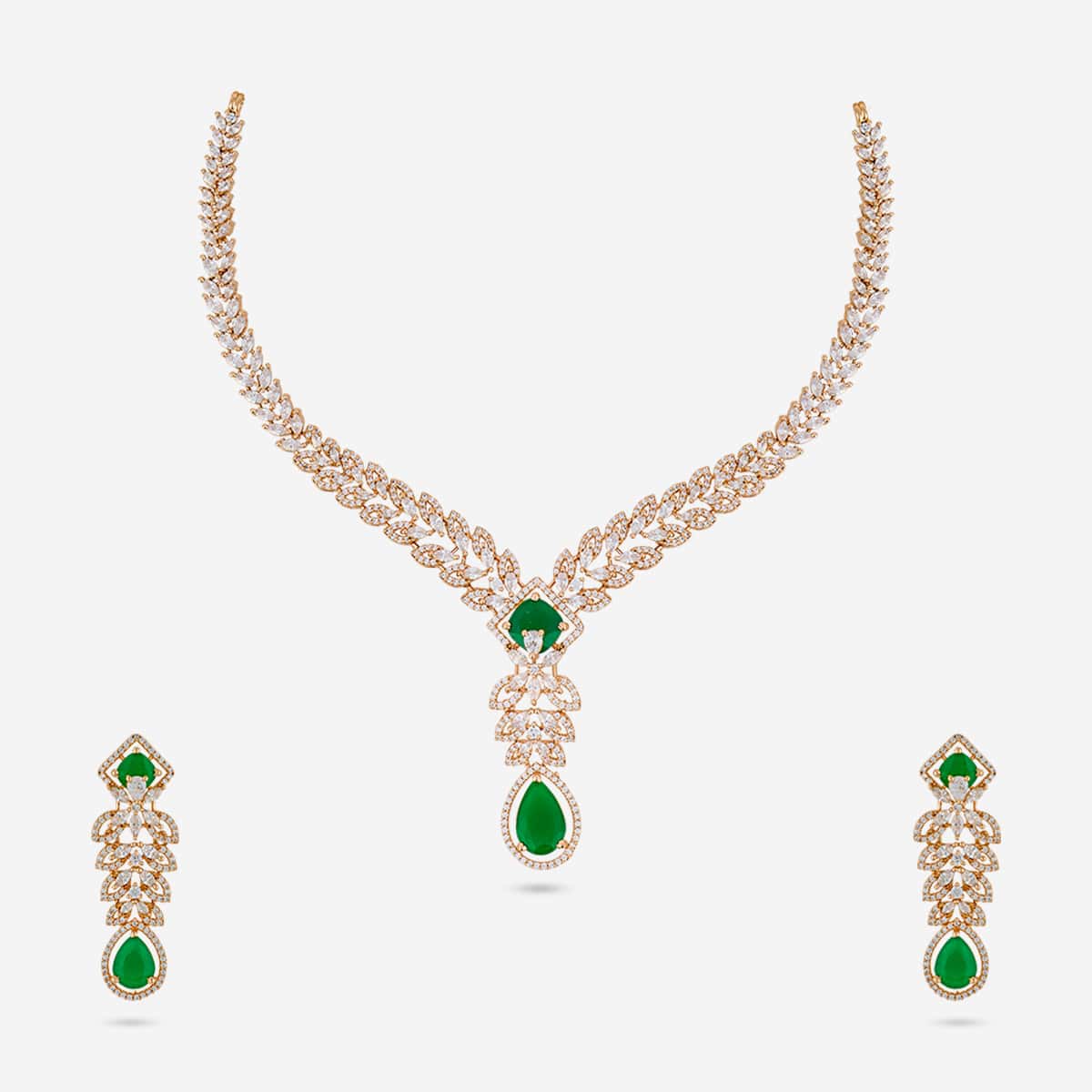 Zircon Necklace Zircon Necklace 202644