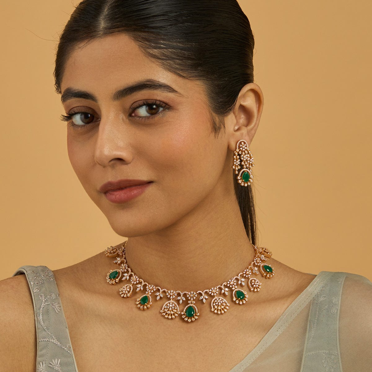 Zircon Necklace 180948