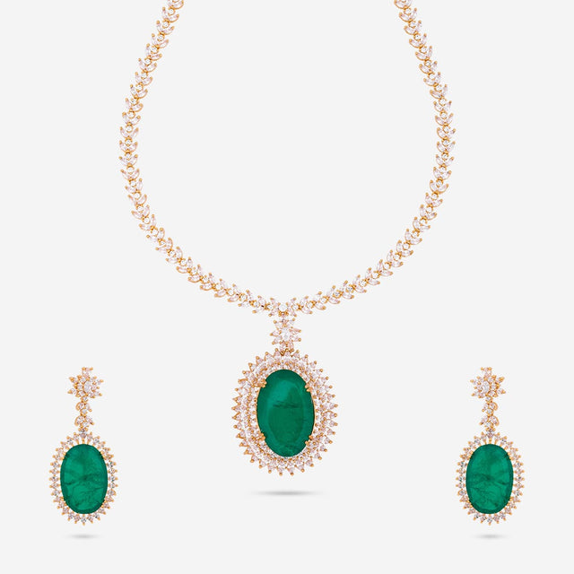 Zircon Necklace Zircon Necklace 181208