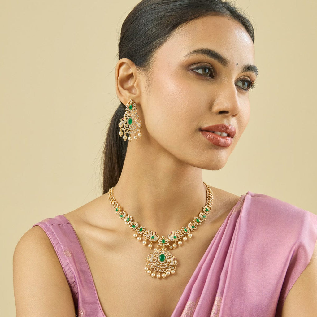 Zircon Necklace Zircon Necklace 182065