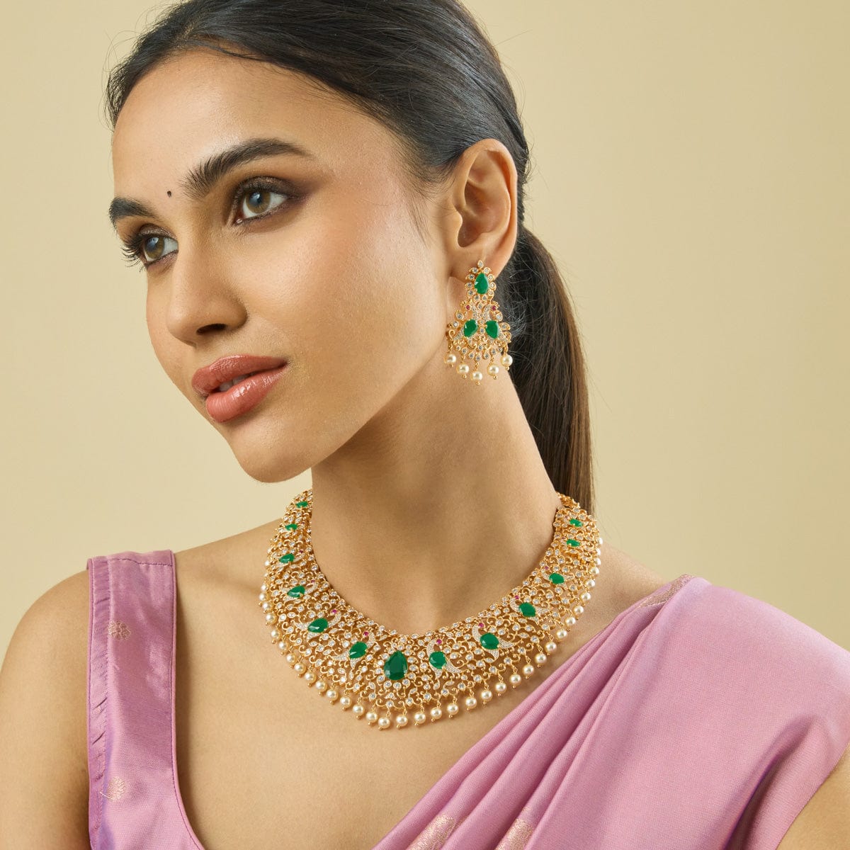 Zircon Necklace Zircon Necklace 182066