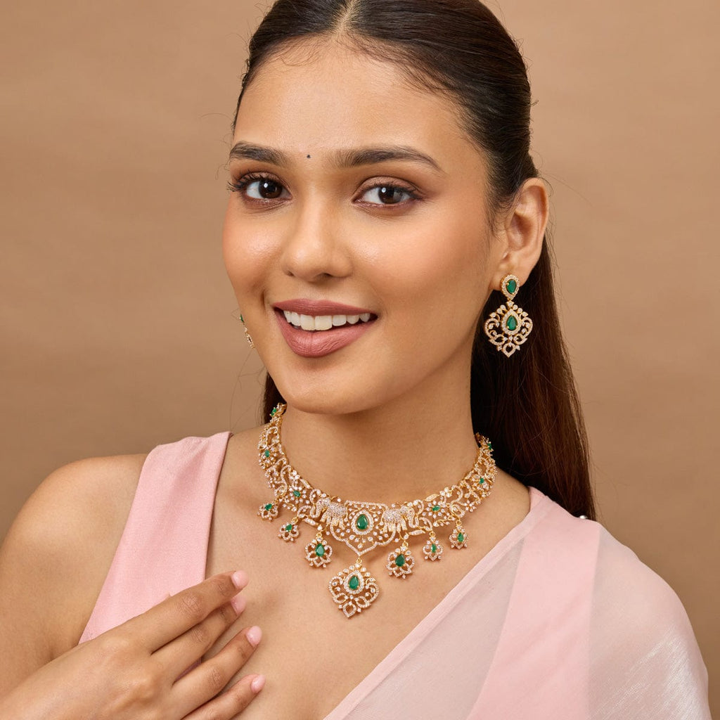 Zircon Necklace Zircon Necklace 187800