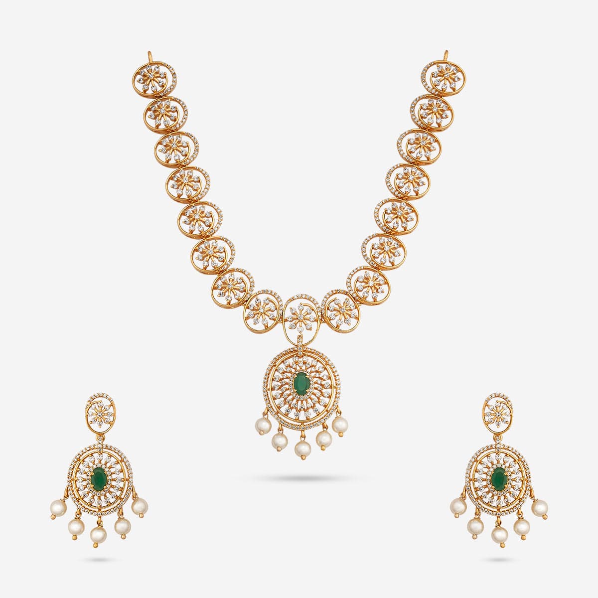 Zircon Necklace Zircon Necklace 190915