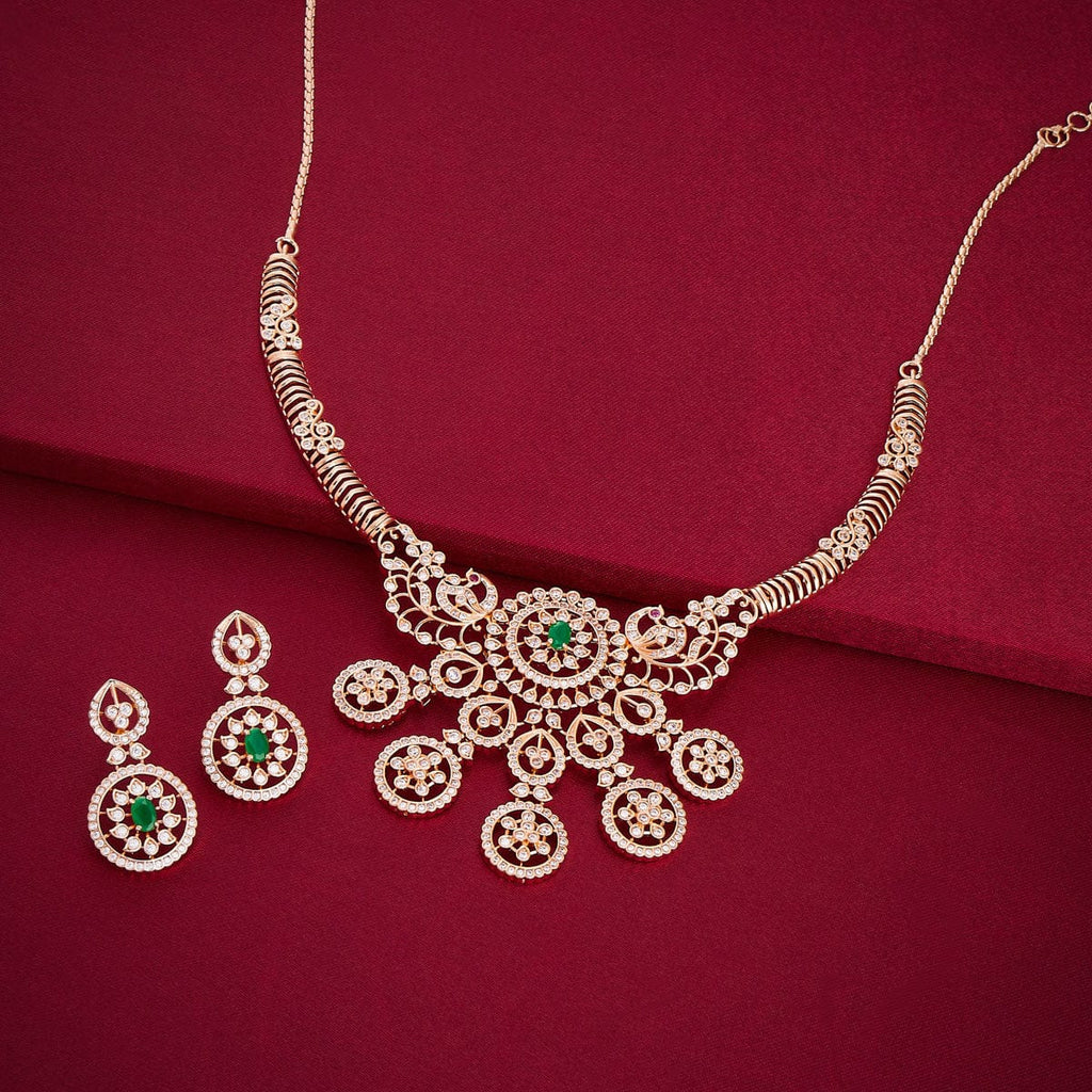 Zircon Necklace Zircon Necklace 190922