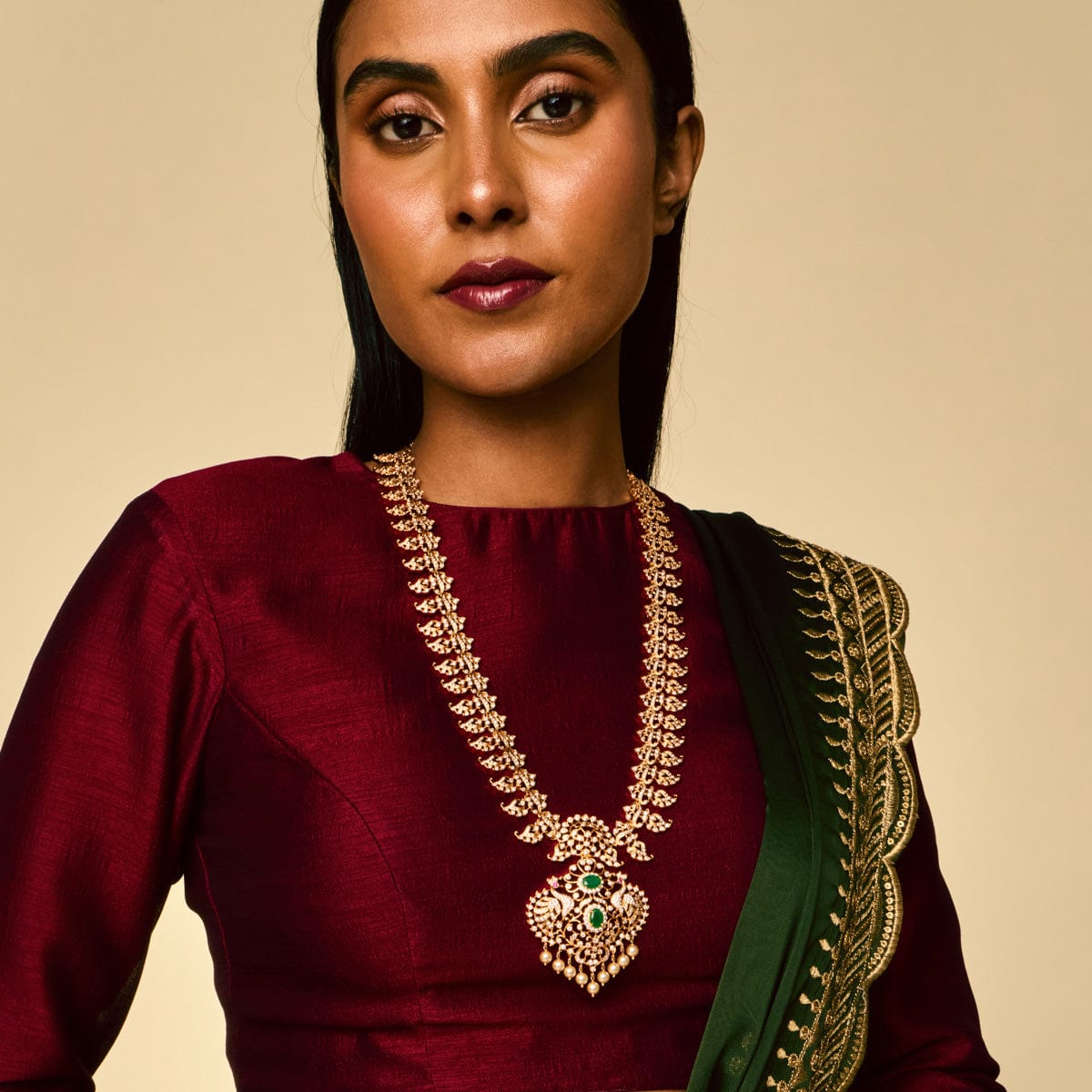 Zircon Necklace Zircon Necklace 191039