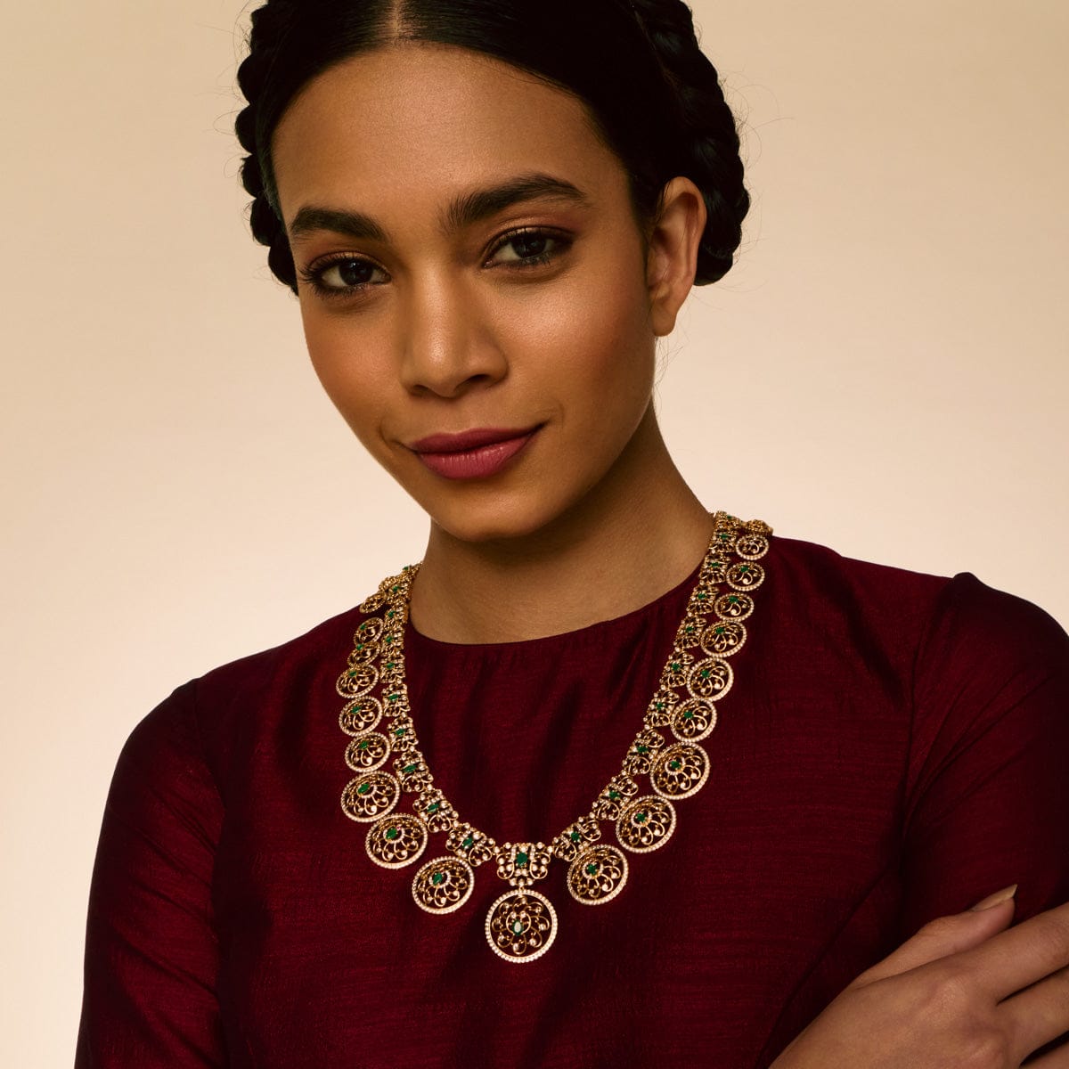 Zircon Necklace Zircon Necklace 191040