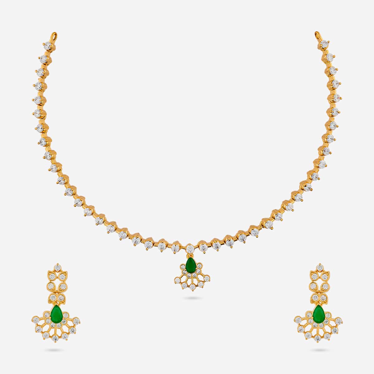 Zircon Necklace Zircon Necklace 191046