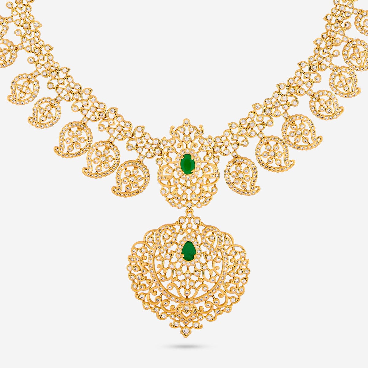 Zircon Necklace Zircon Necklace 191048