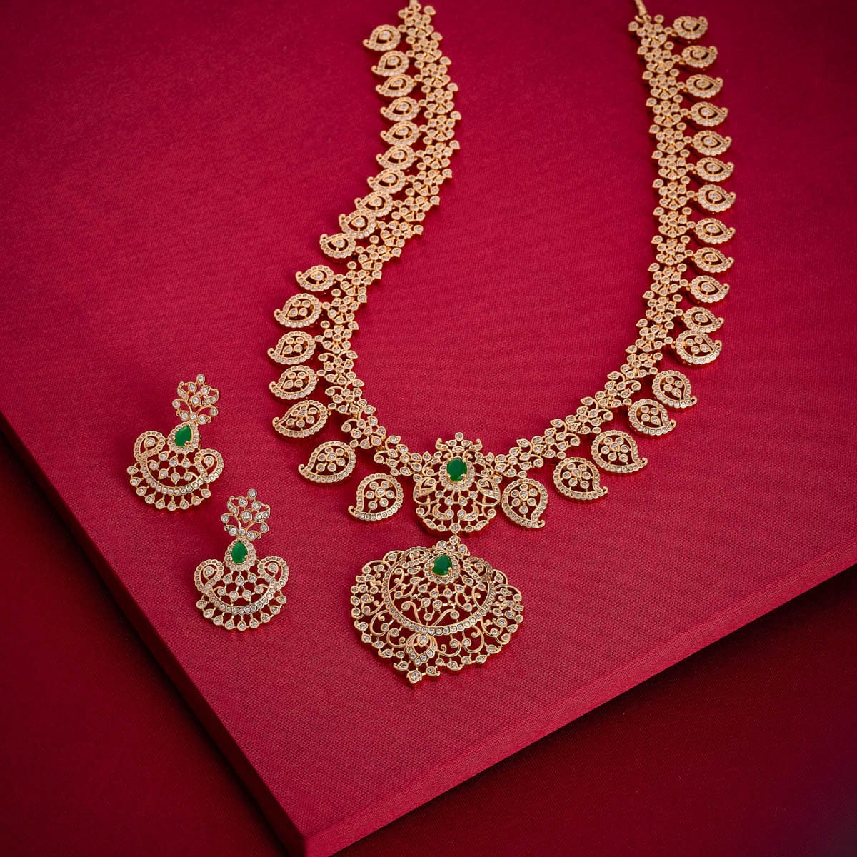 Zircon Necklace Zircon Necklace 191048