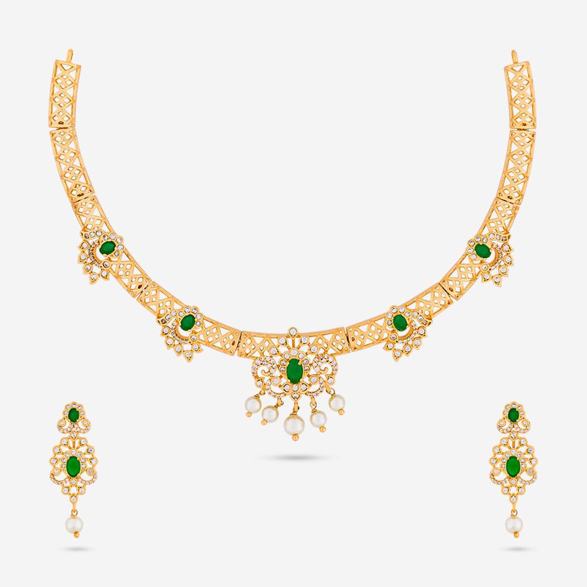 Zircon Necklace Zircon Necklace 191053