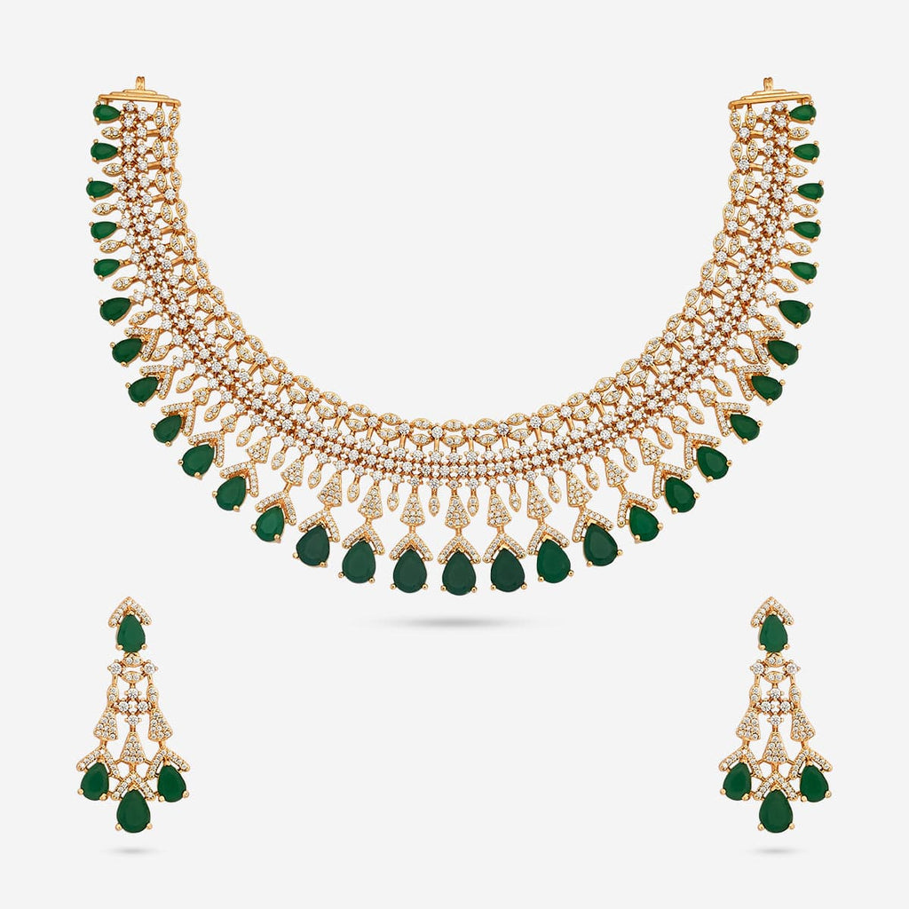 Zircon Necklace Zircon Necklace 191057