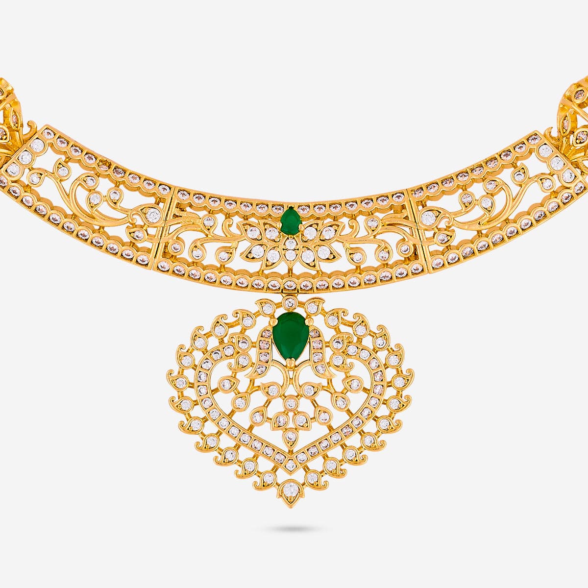 Zircon Necklace Zircon Necklace 191059