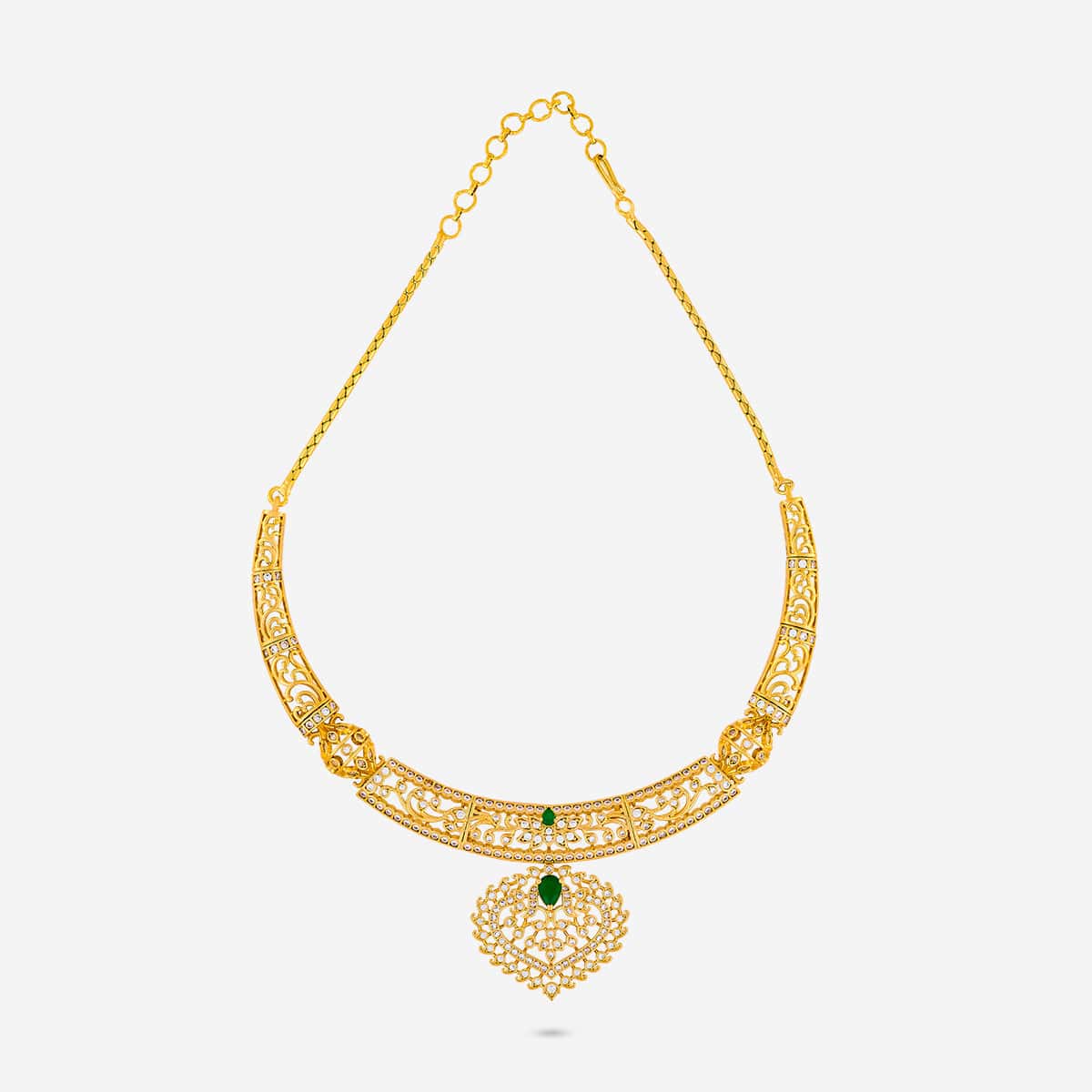 Zircon Necklace Zircon Necklace 191059