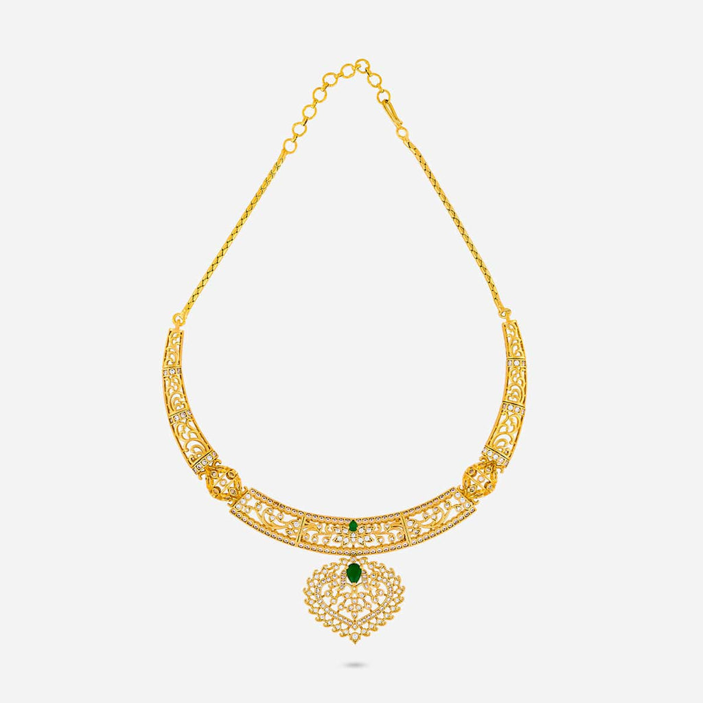 Zircon Necklace Zircon Necklace 191059