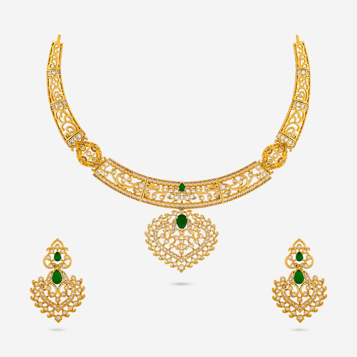 Zircon Necklace Zircon Necklace 191059