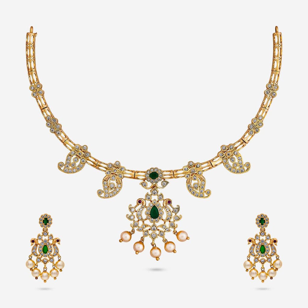 Zircon Necklace Zircon Necklace 191060