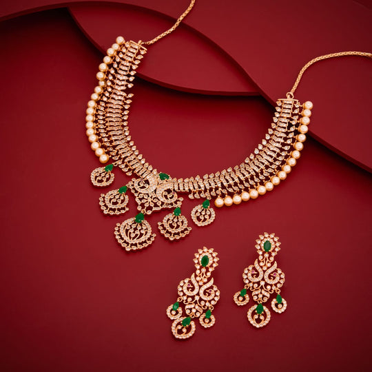Zircon Necklace Zircon Necklace 198985