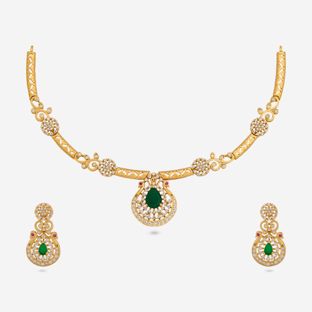 Zircon Necklace Zircon Necklace 202244