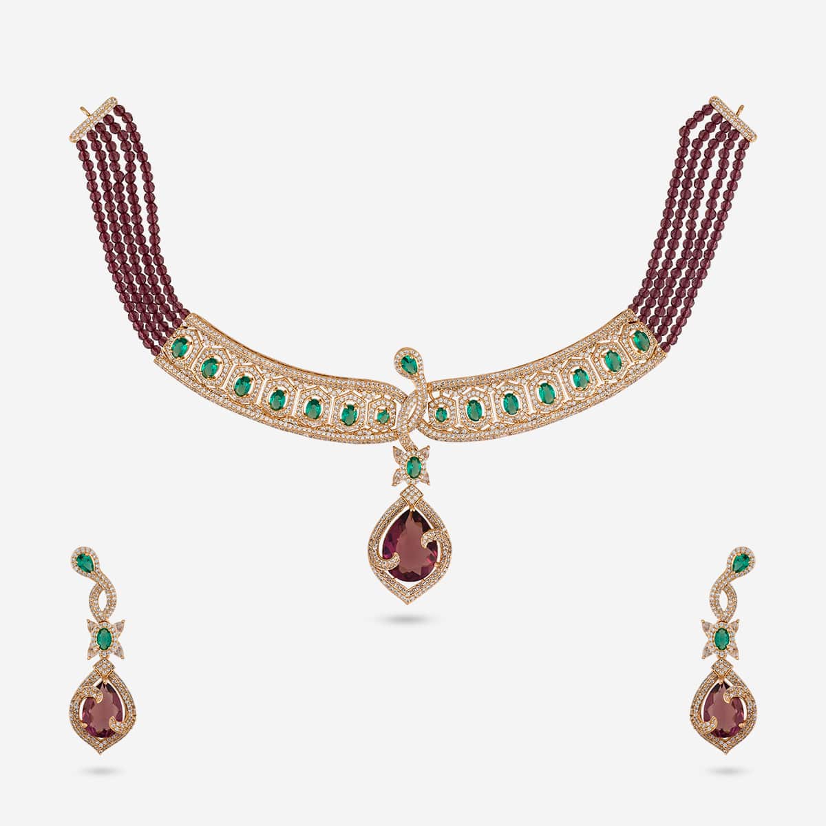 Zircon Necklace Zircon Necklace 202549