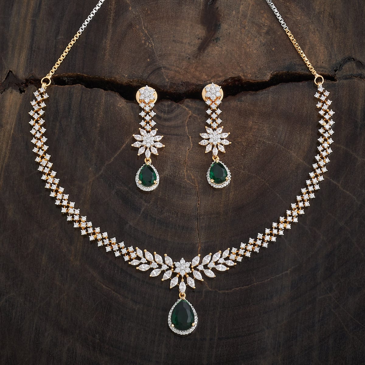 Zircon Necklace Zircon Necklace 181015