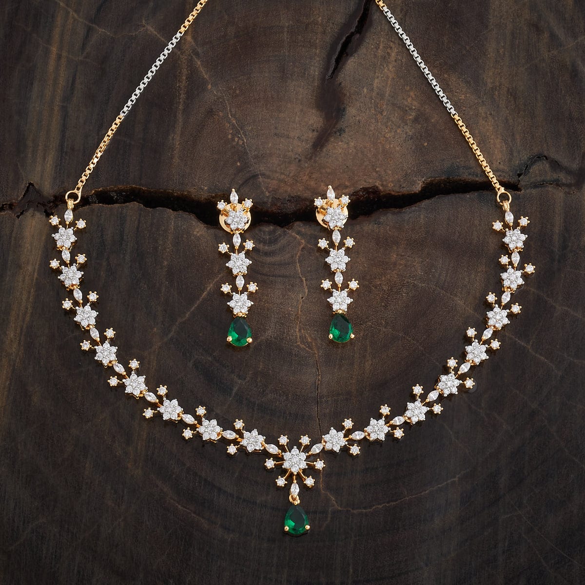 Zircon Necklace Zircon Necklace 181017