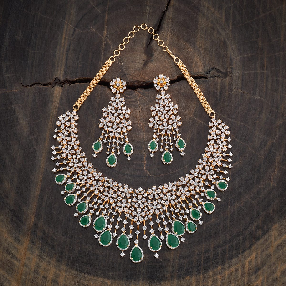 Zircon Necklace Zircon Necklace 181202