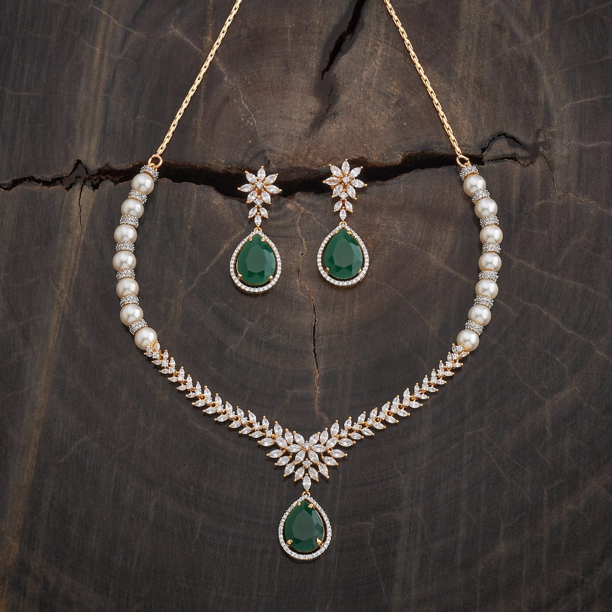 Zircon Necklace Zircon Necklace 181210