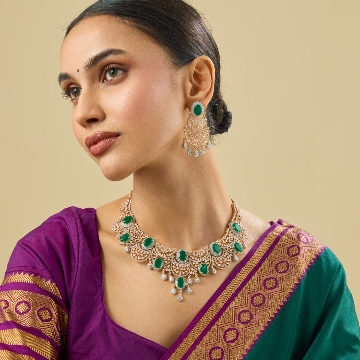 Zircon Necklace Zircon Necklace 182130