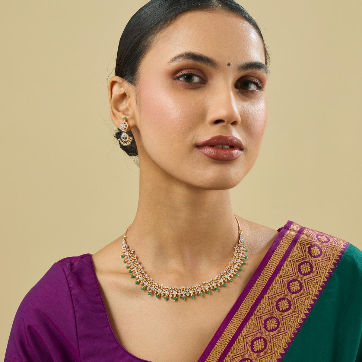 Zircon Necklace Zircon Necklace 183458