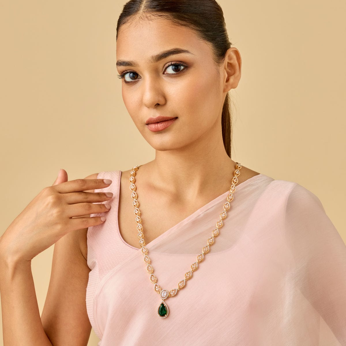 Zircon Necklace Zircon Necklace 185792