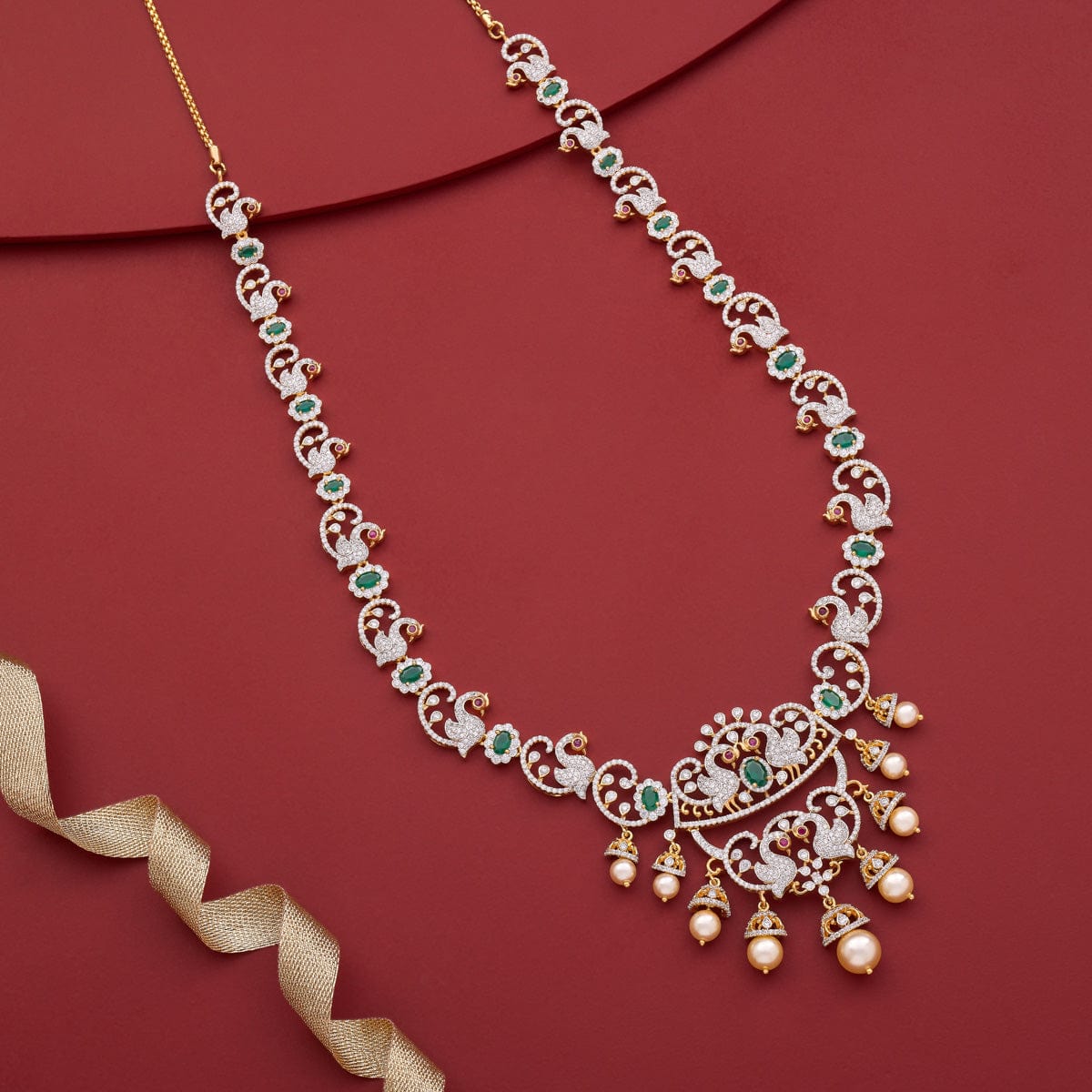 Zircon Necklace Zircon Necklace 185794