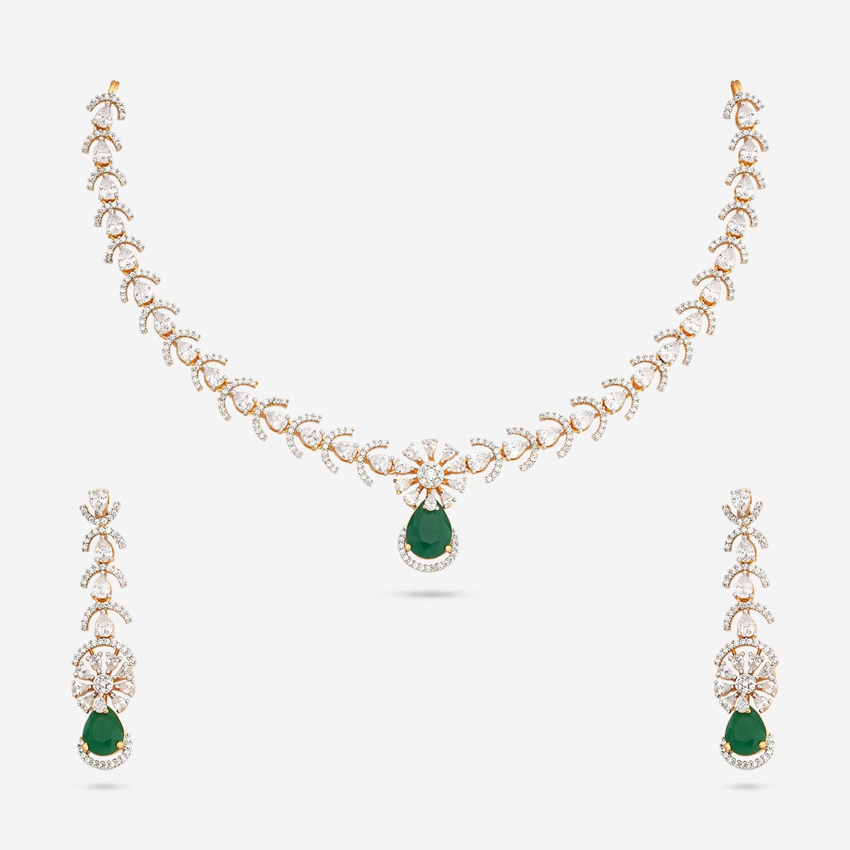 Zircon Necklace Zircon Necklace 187644
