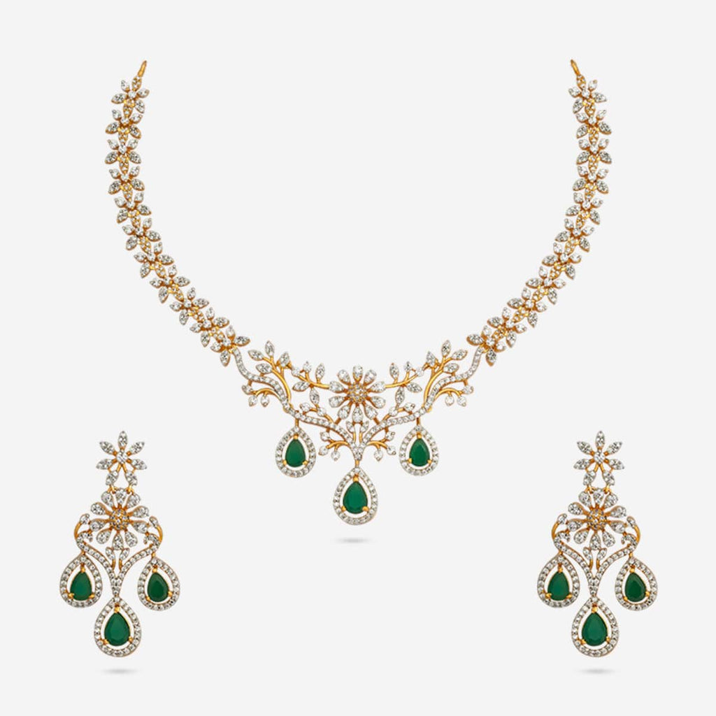 Zircon Necklace Zircon Necklace 187804