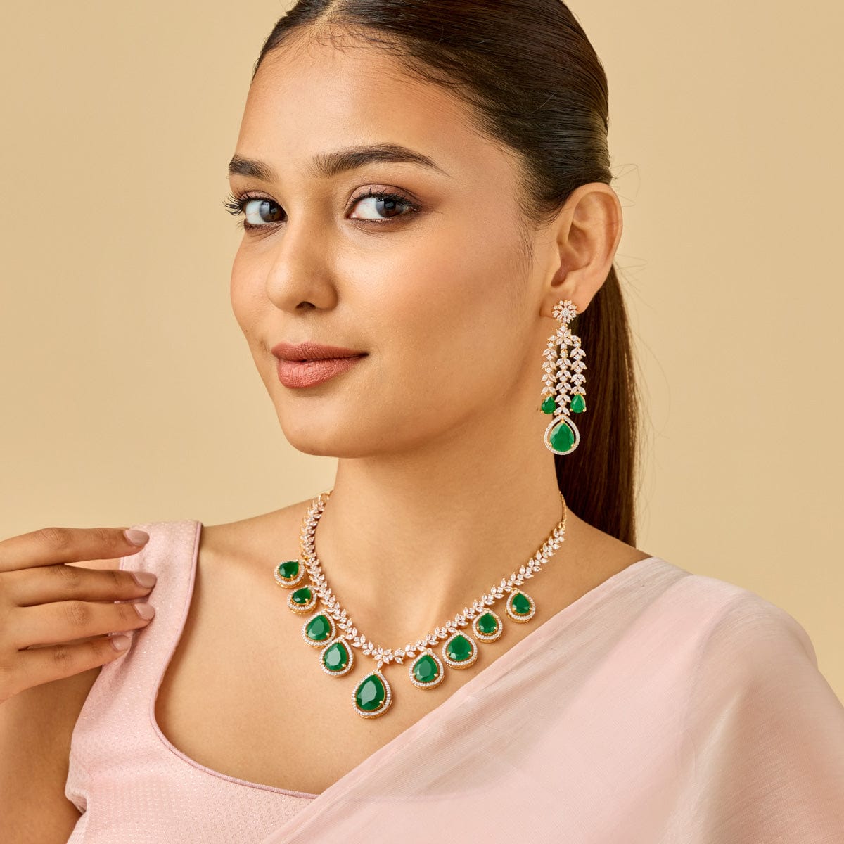 Zircon Necklace Zircon Necklace 188024