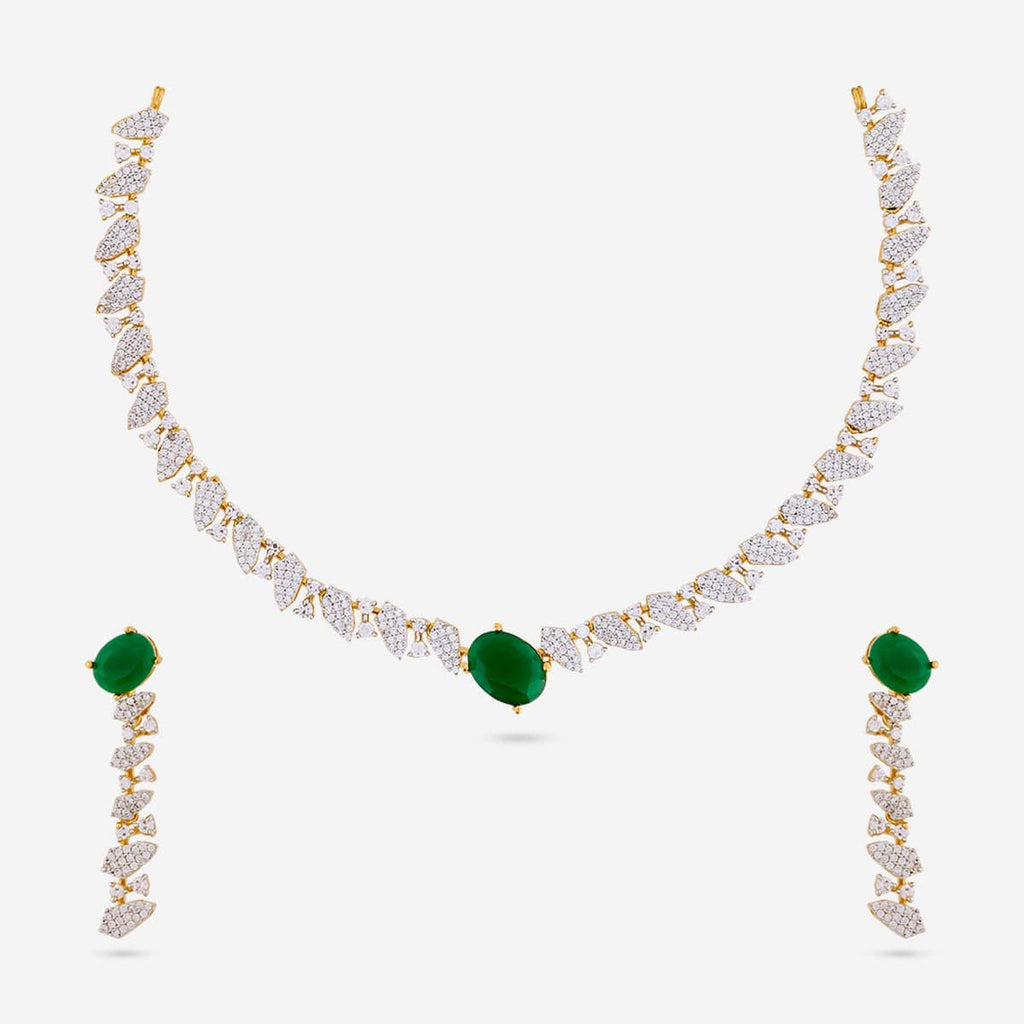 Zircon Necklace Zircon Necklace 190819