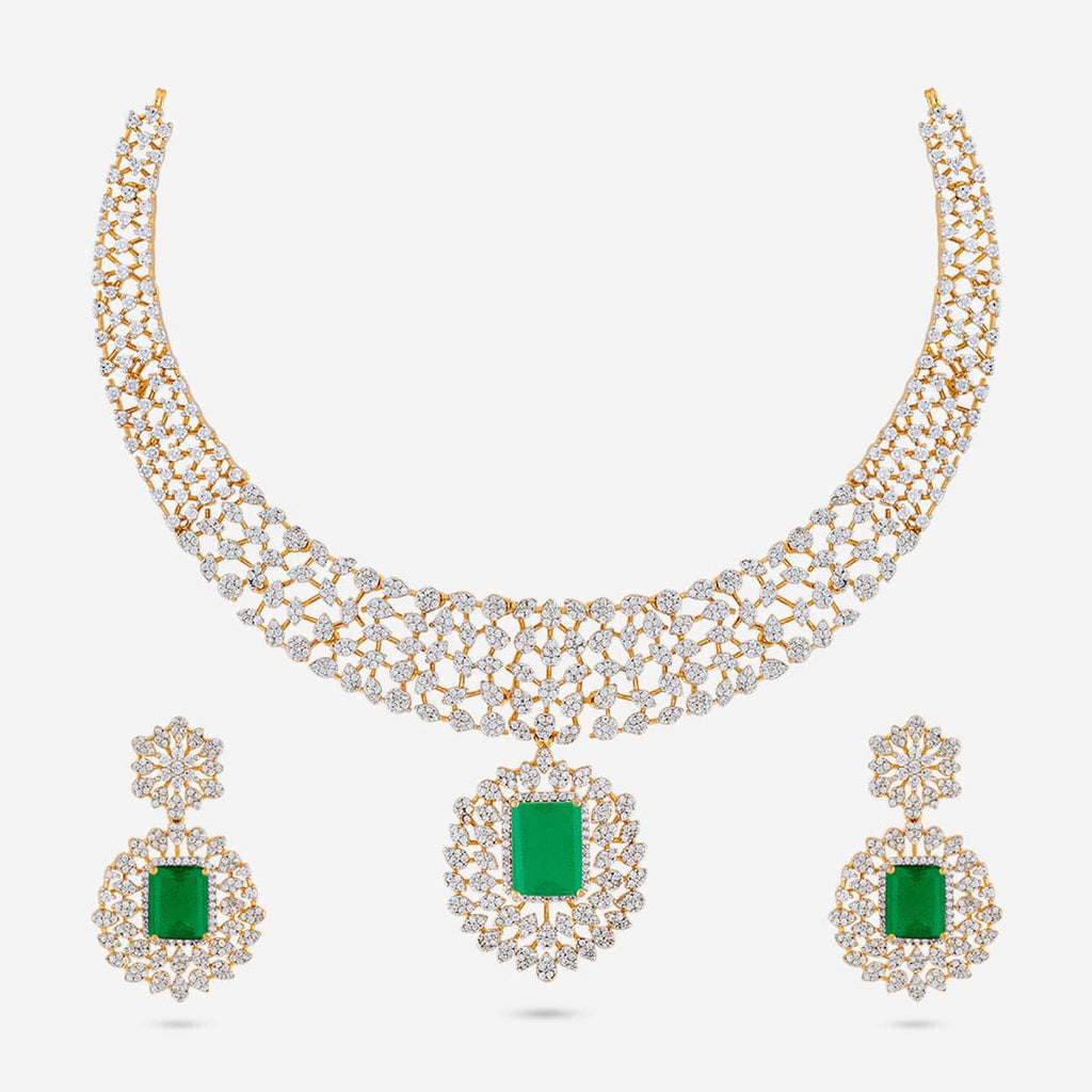 Zircon Necklace Zircon Necklace 190821