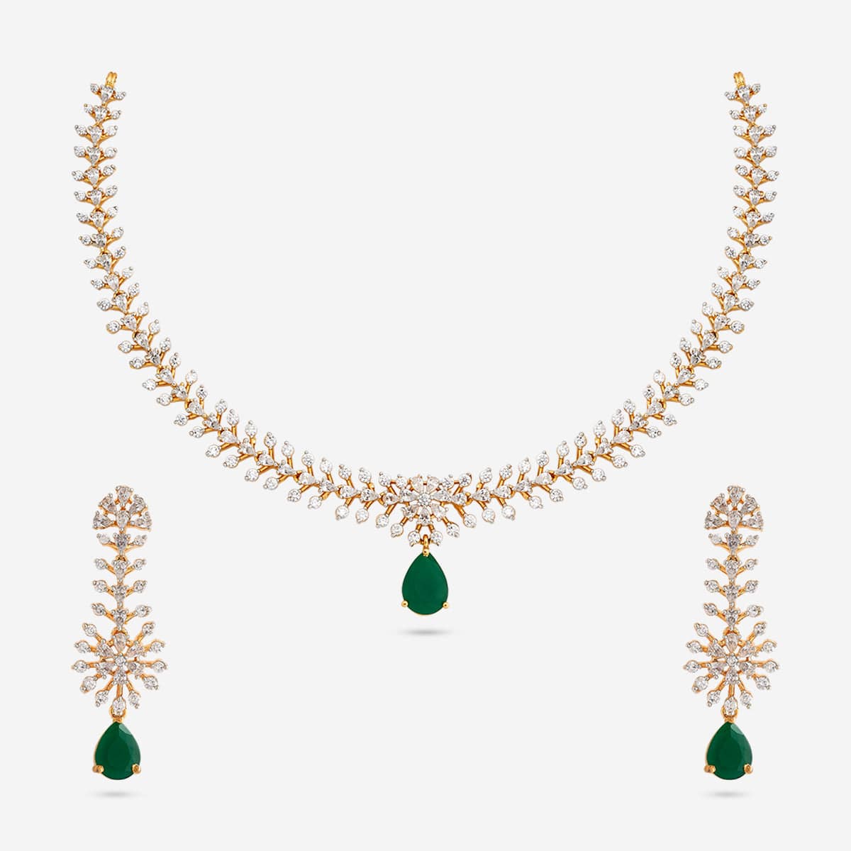 Zircon Necklace Zircon Necklace 190822