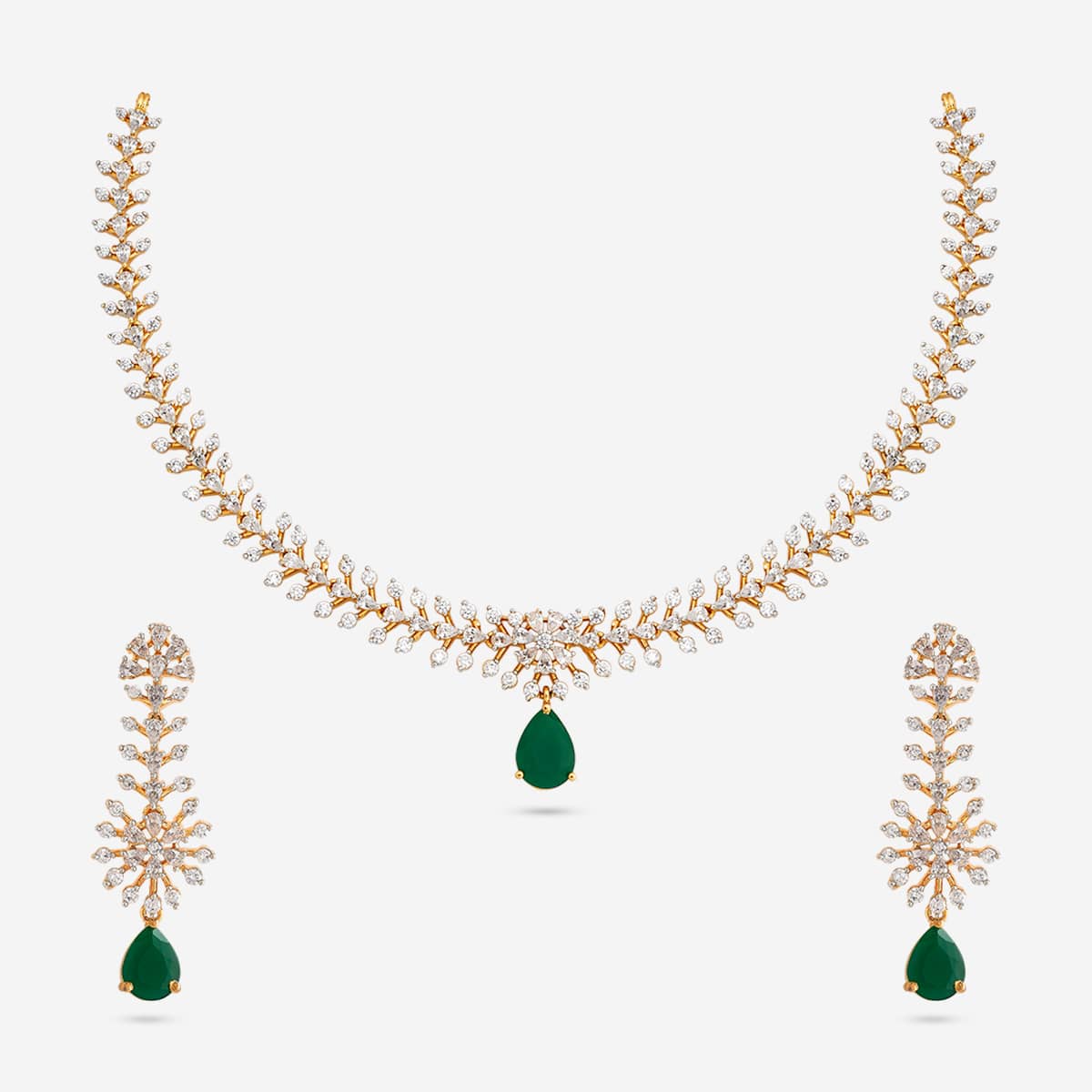 Zircon Necklace Zircon Necklace 190822