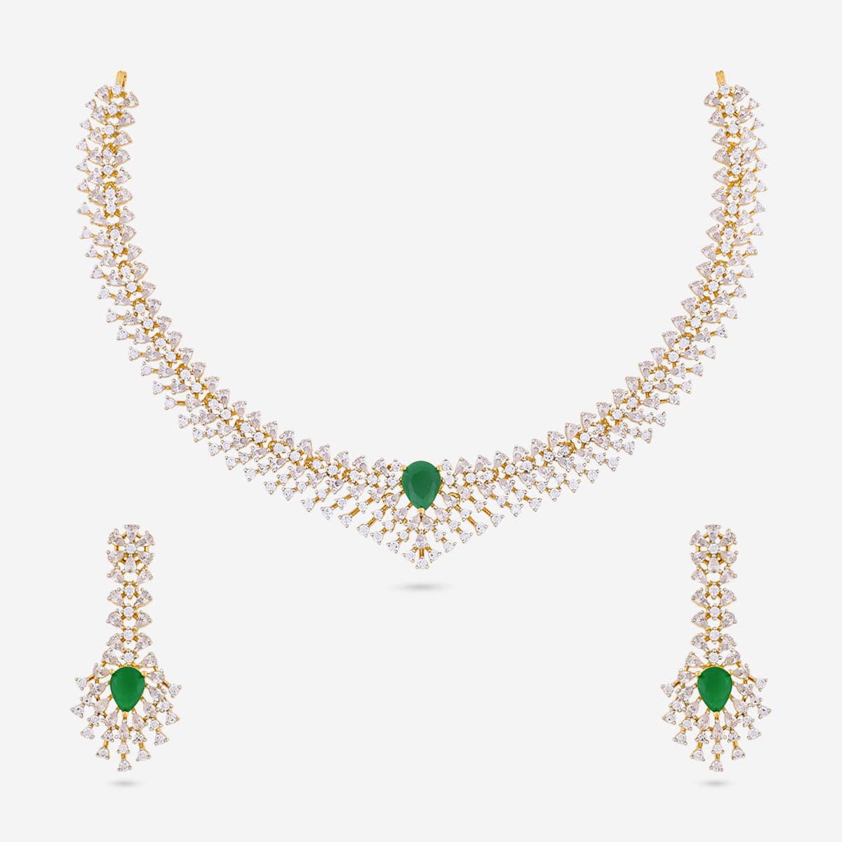 Zircon Necklace Zircon Necklace 190824