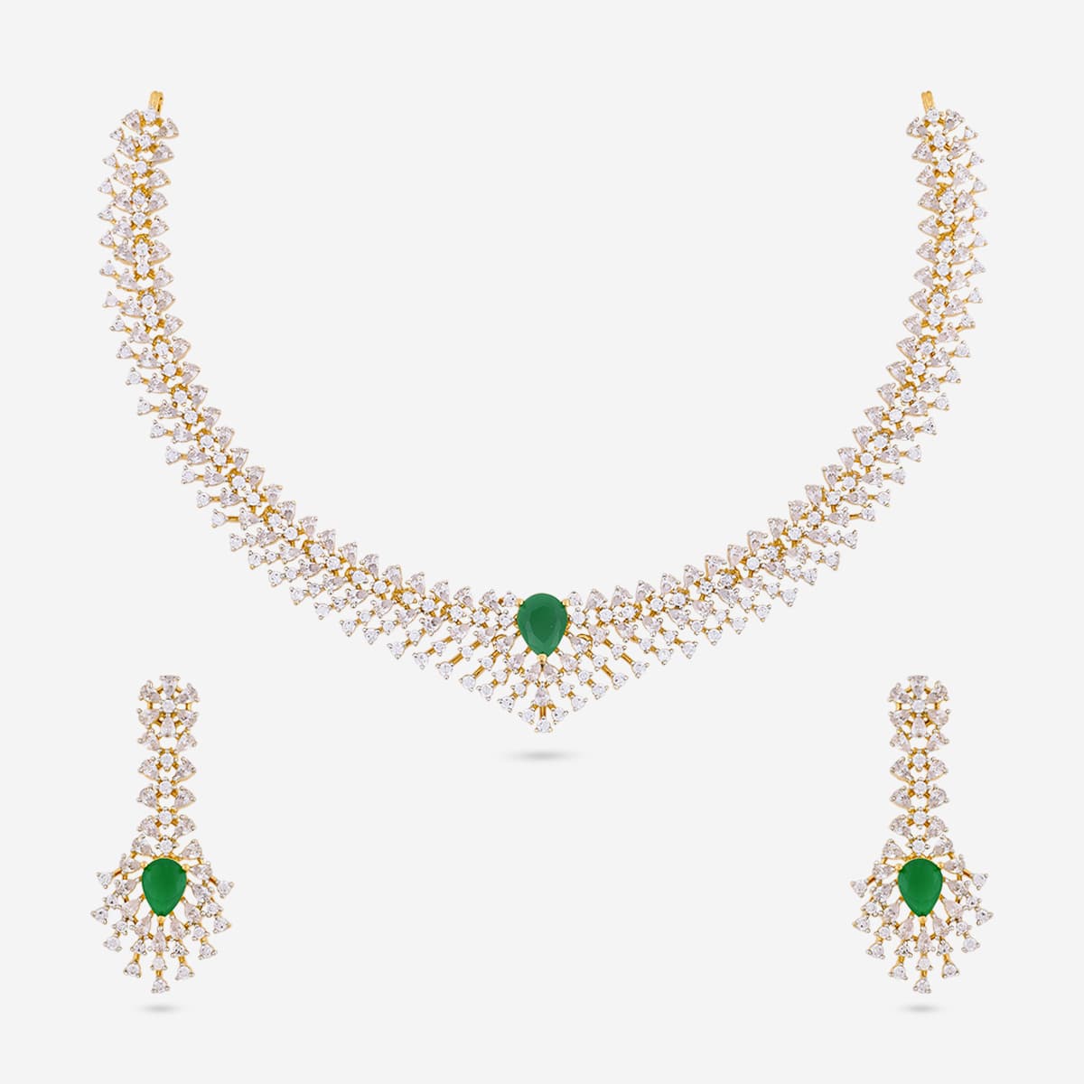 Zircon Necklace Zircon Necklace 190824